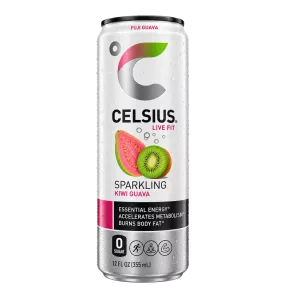 Bebida funcional (Celsius) kiwi guava 12 oz 355 ml