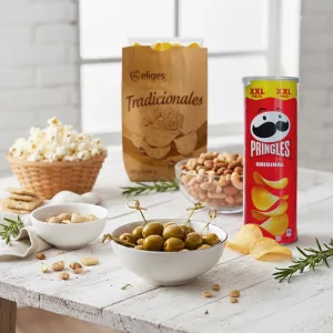 Aperitivos y aceitunas