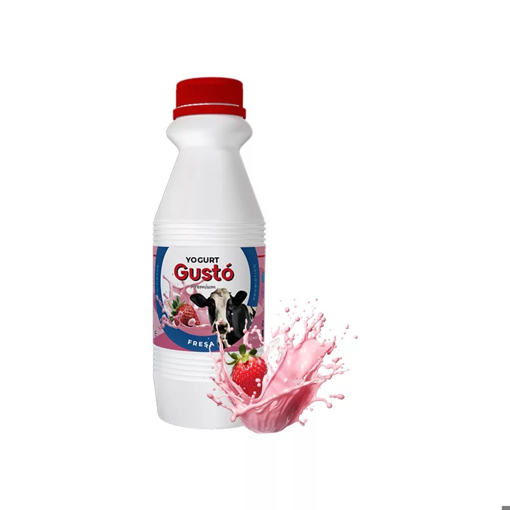 gusto 500ml yogurt de fresa