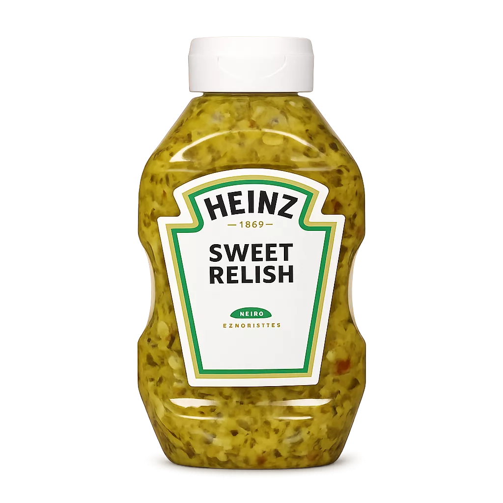 0004101600086 Encurtido Dulce - Sweet Relish (Heinz) 26oz 769ml