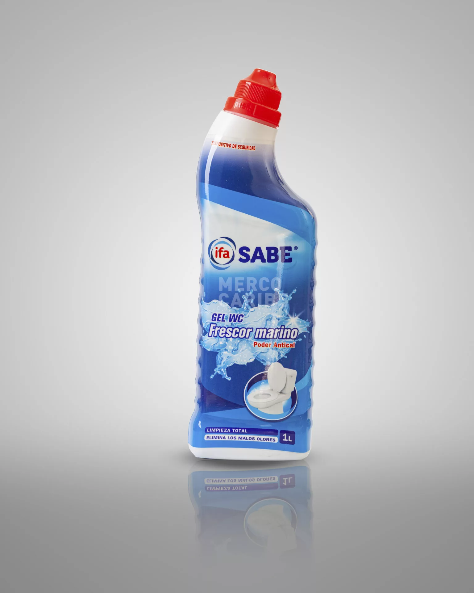 1512130004 Limpiador gel WC fresco marino (Ifa Sabe) pomo 1 L