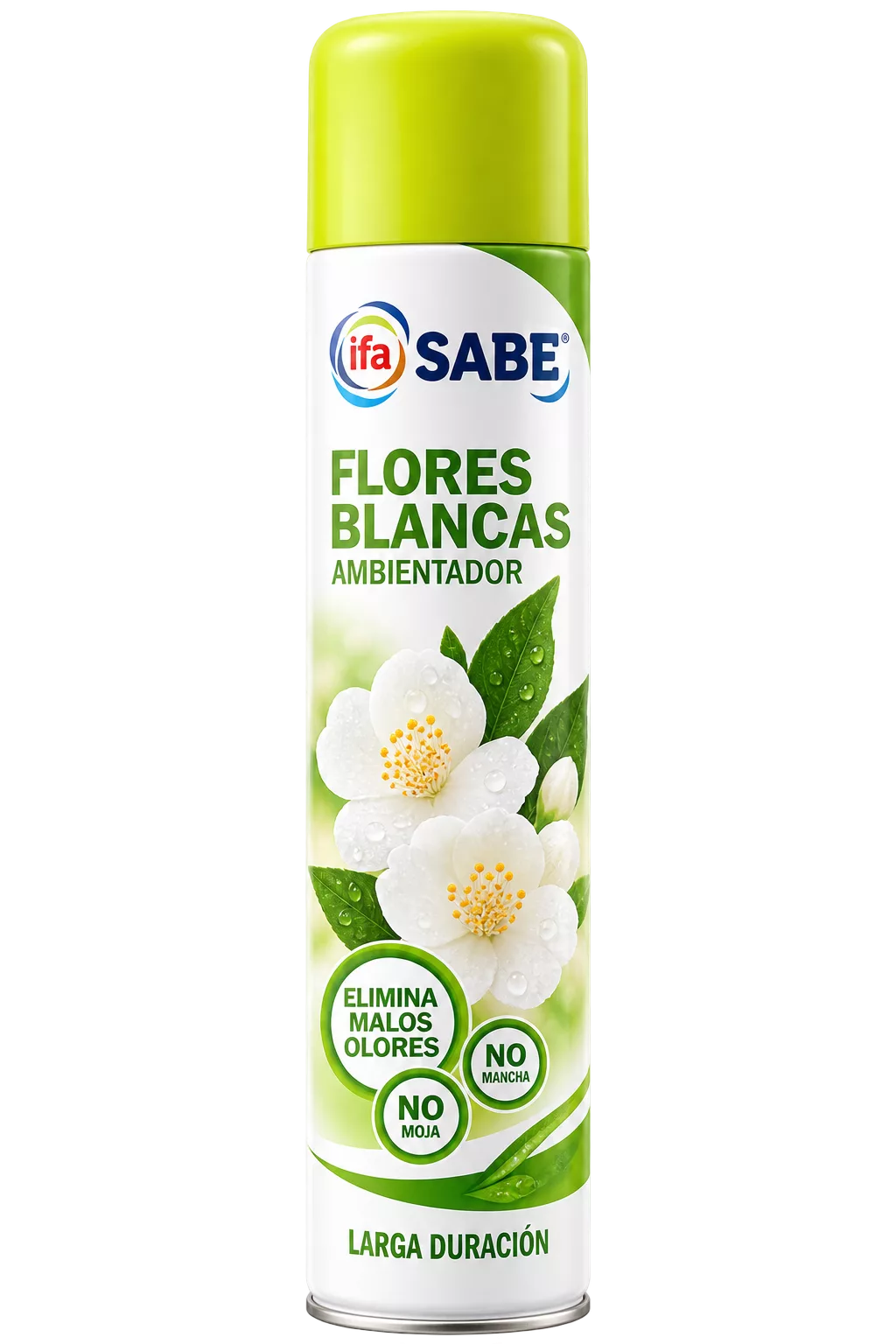 1512160001 Ambientador flores blancas (Ifa Sabe) Spray 300 ml - MercoCaribe