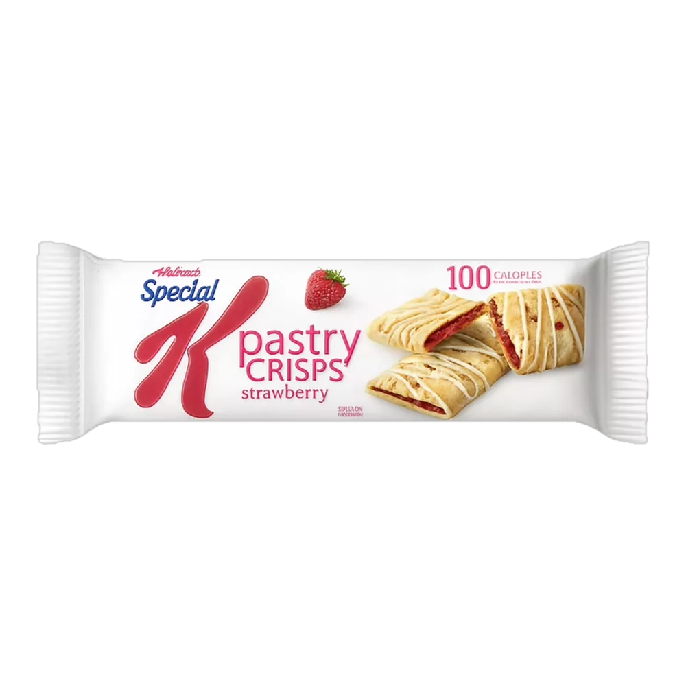 0004101000232 Galleta de fresa - strawberry pastry crisps (Kellogg'S) 0.88 oz 25 g