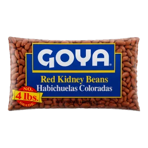 Frijoles colorados - red kidney beans (Goya) 4 lb 1.81 kg