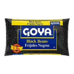 Frijoles negros - black beans (Goya) 4 lb 1.81 kg