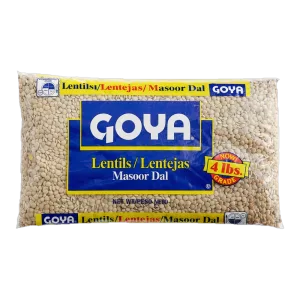 Lentejas - lentils / masoor dal (Goya) 4 lb 1.81 kg