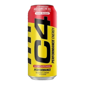 Bebida energética (C4) strawberry watermelon ice - zero sugar 16 oz 473 ml
