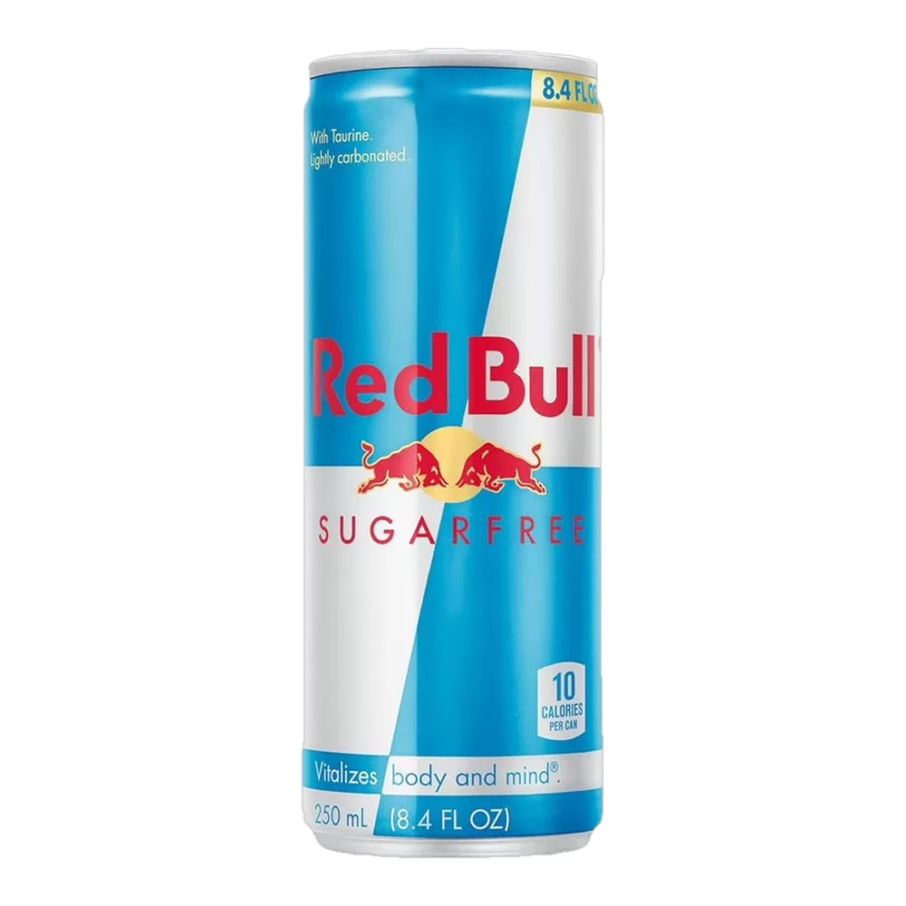 0004131000082 Bebida energética (Red Bull) sugar free 8.4 oz 250 ml