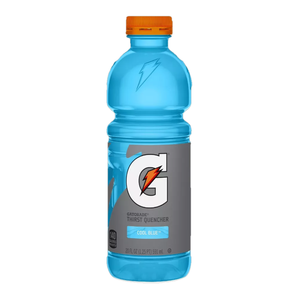 0004131000093 Bebida funcional (Gatorade) thirst quencher - cool blue 20 oz 591 ml