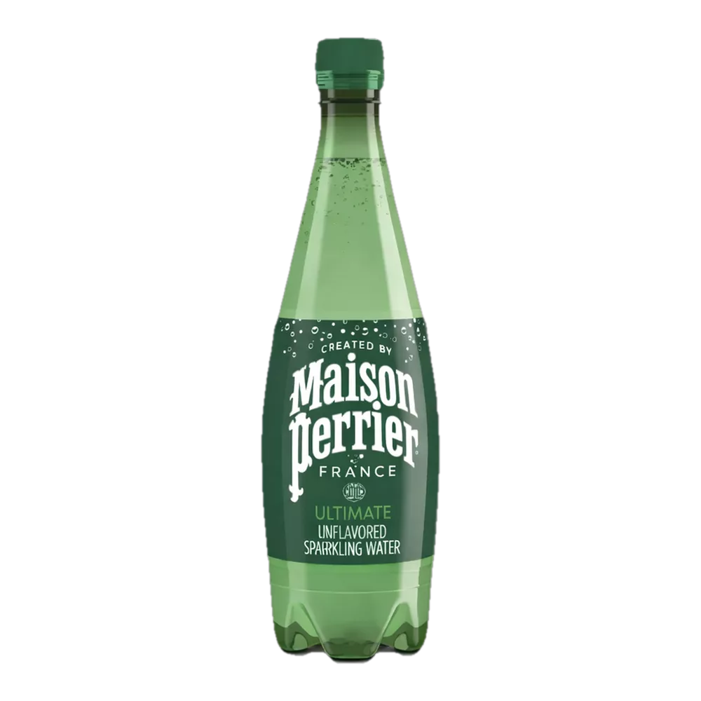 0004131000100 Agua carbonatada - unflavored sparkling water (Maison Perrier) 16.9 oz 500 ml