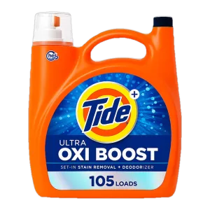 Detergente líquido - ultra oxi boost 115 lavadas (Tide) 147 oz 4.34 l
