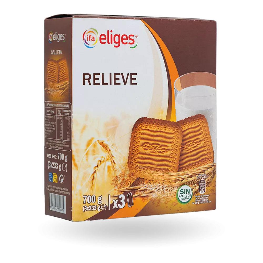 1010000181 Galletas relieve (Ifa Eliges) 700 g