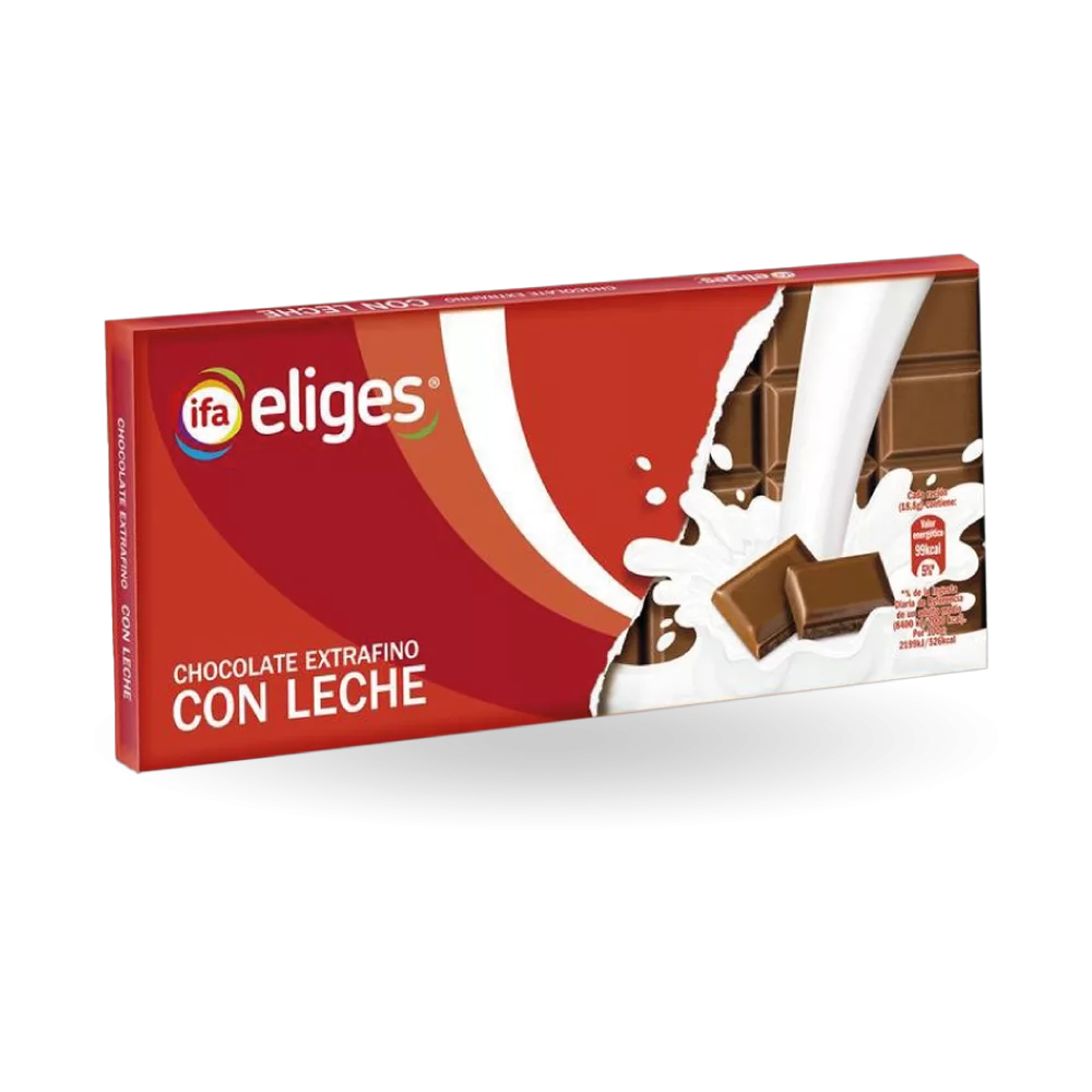 1010100029 Chocolate con leche (Ifa Eliges) extrafino 150 g
