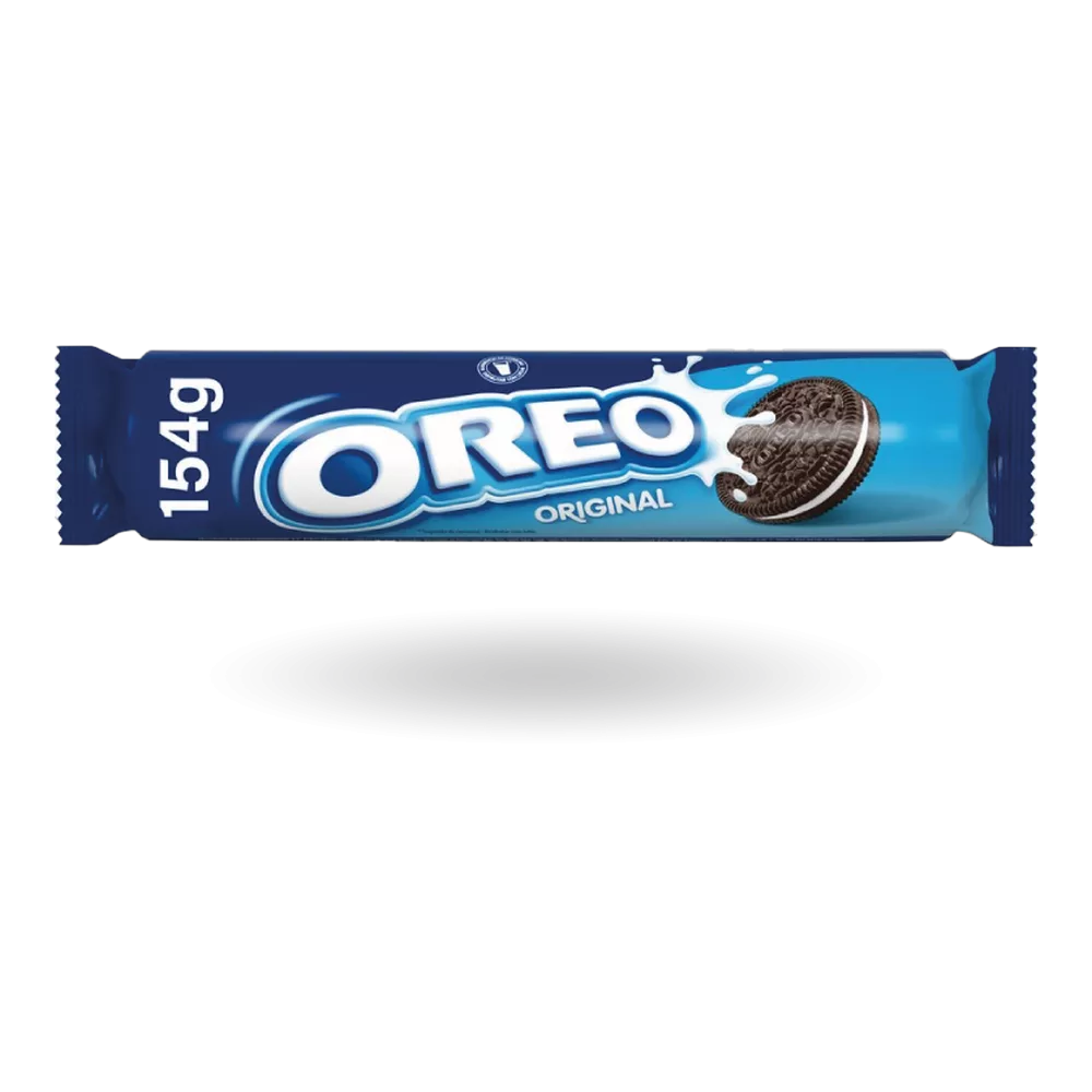 1010110010 Galletas rellenas con crema original (Oreo) 154 g - MercoCaribe
