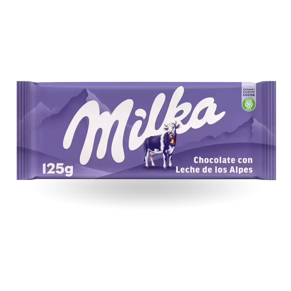 1013000122 Chocolate con leche (Milka) 125 g