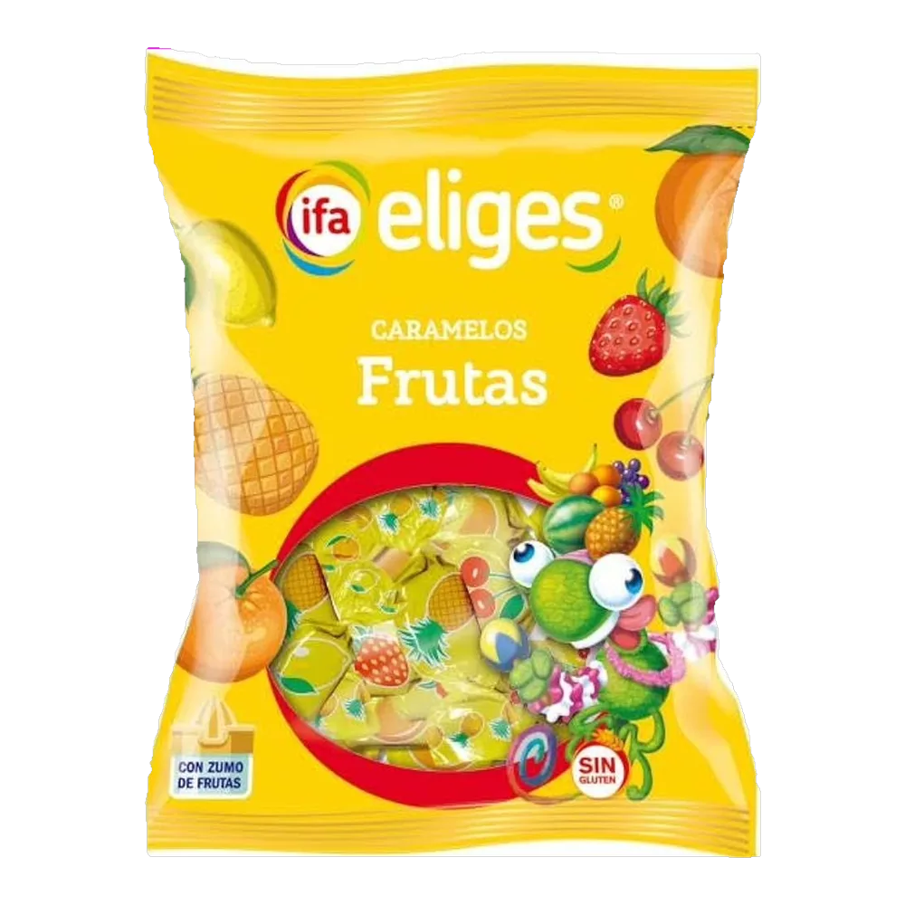 1013000143 Caramelos duros sabor frutas (Ifa Eliges) sin/gluten 500 g