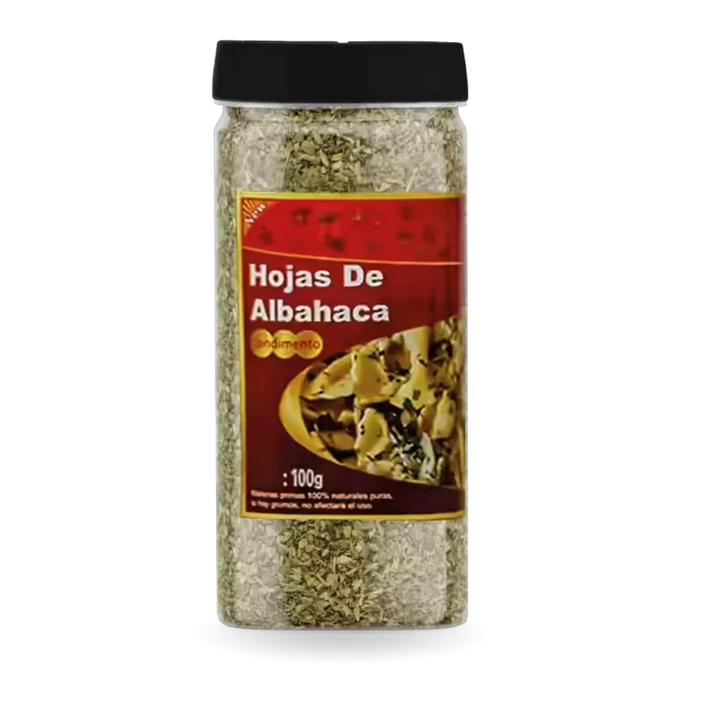 1016000031 Hojas de albahaca (Sabrosísimo) 100 g - MercoCaribe