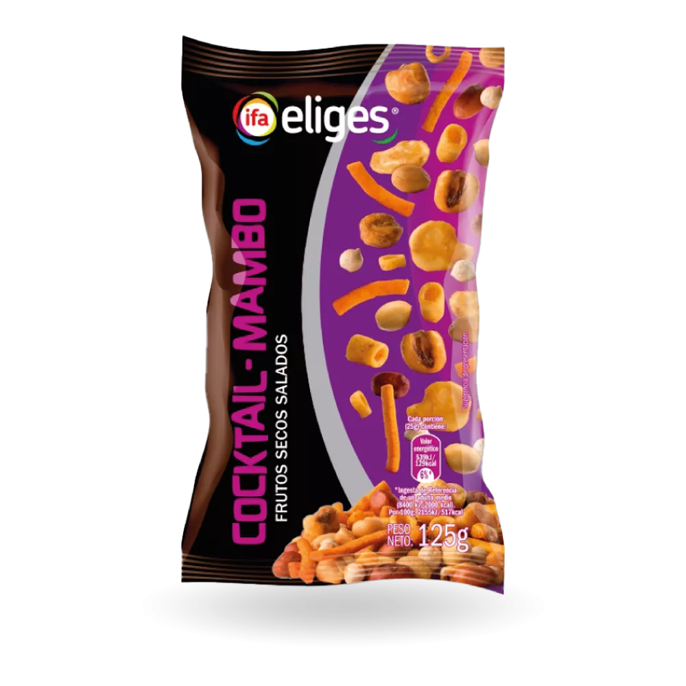 1017000074 Coctel de frutos secos salados mambo (Ifa Eliges) 125 g