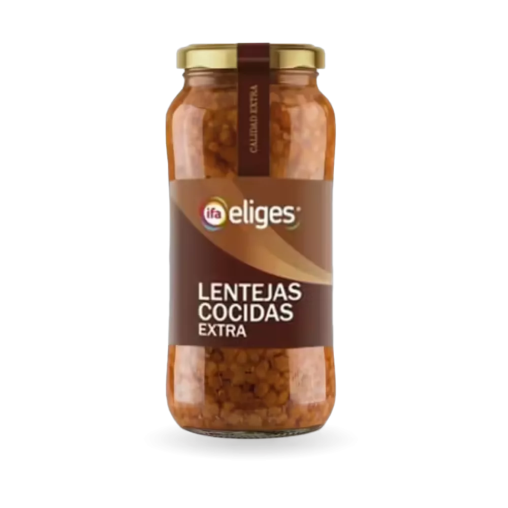 1021000105 Lentejas cocidas (Ifa Eliges) 400 g e
