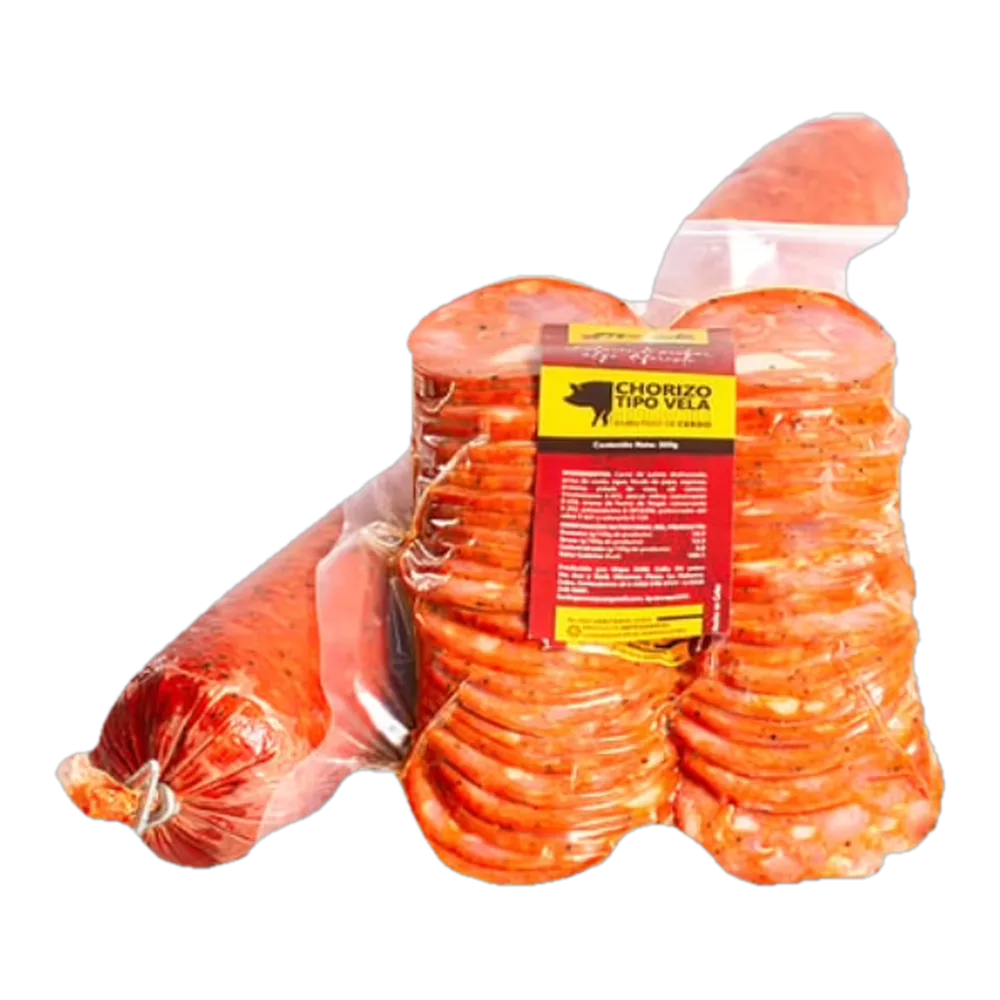 1113000014 Chorizo tipo vela lasqueado (Wapa) 1.1 lb