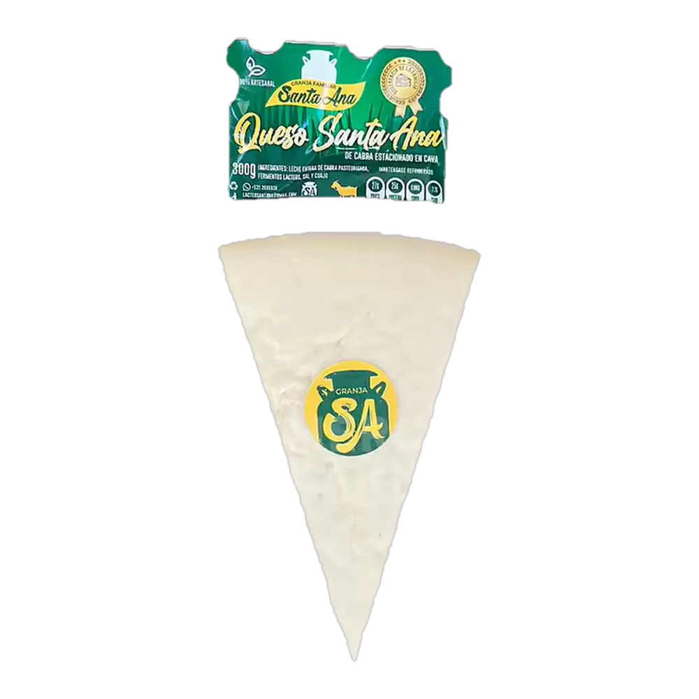 1114150013 Queso curado de cabra (porción al vacío de 300 g) (Sa)