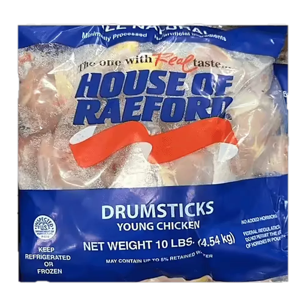 1212000038 Muslos de pollo (House Of Raeford) 10 lbs