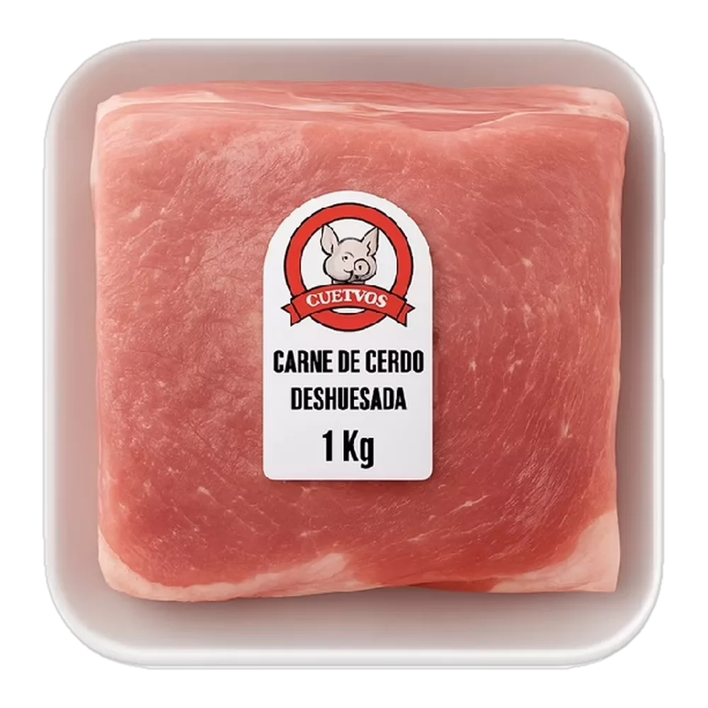 1212000244 Pierna de cerdo sin piel y sin hueso (Frivatti) 1 kg