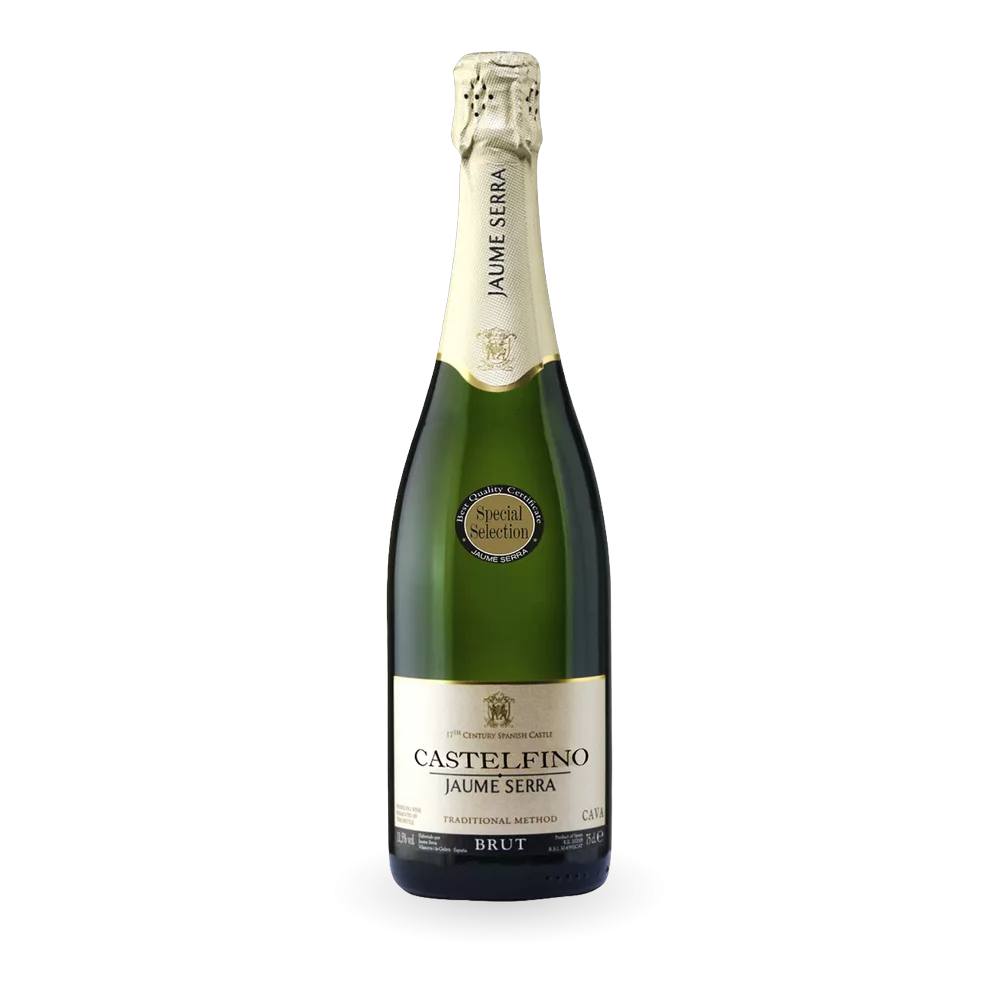 1315100002 Cava brut cristalino (Castelfino) botella 75 cl