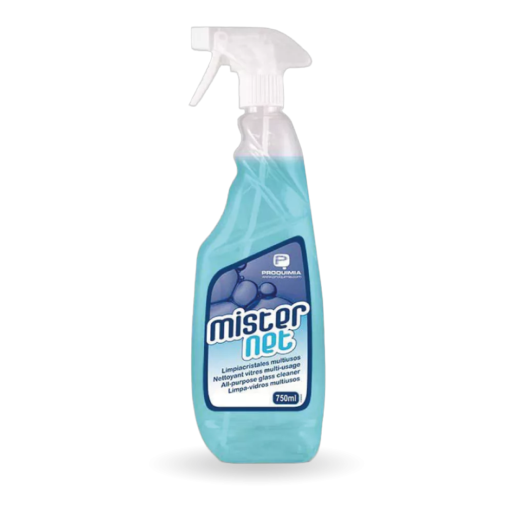 1512120003 Detergente multiusos para limpieza y abrillantado de cristales (MisterNet) pomo de 750 ml