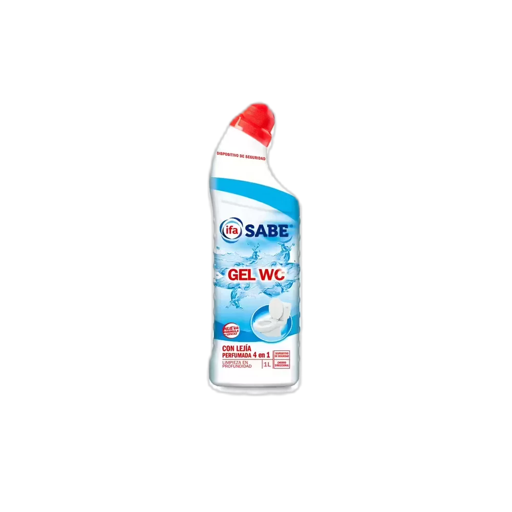 1512130005 Limpiador gel wc con lejía (Ifa Sabe) 1 l