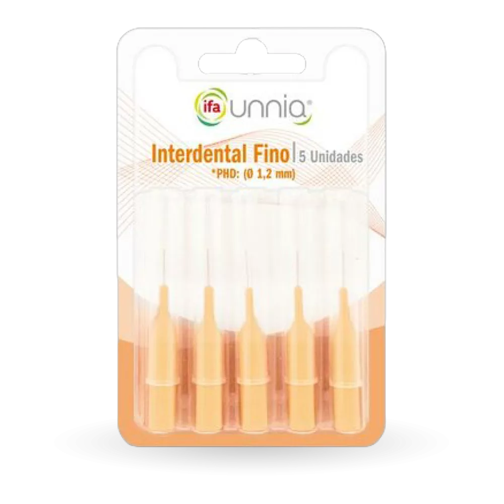 1612000006 Cepillo interdental fino 1,2 mm (Ifa Unnia) 5 ud.