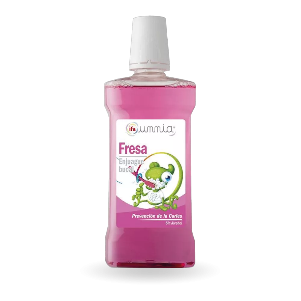 1612110006 Enjuague bucal infantil de fresa (Ifa Unnia) 500 ml - MercoCaribe