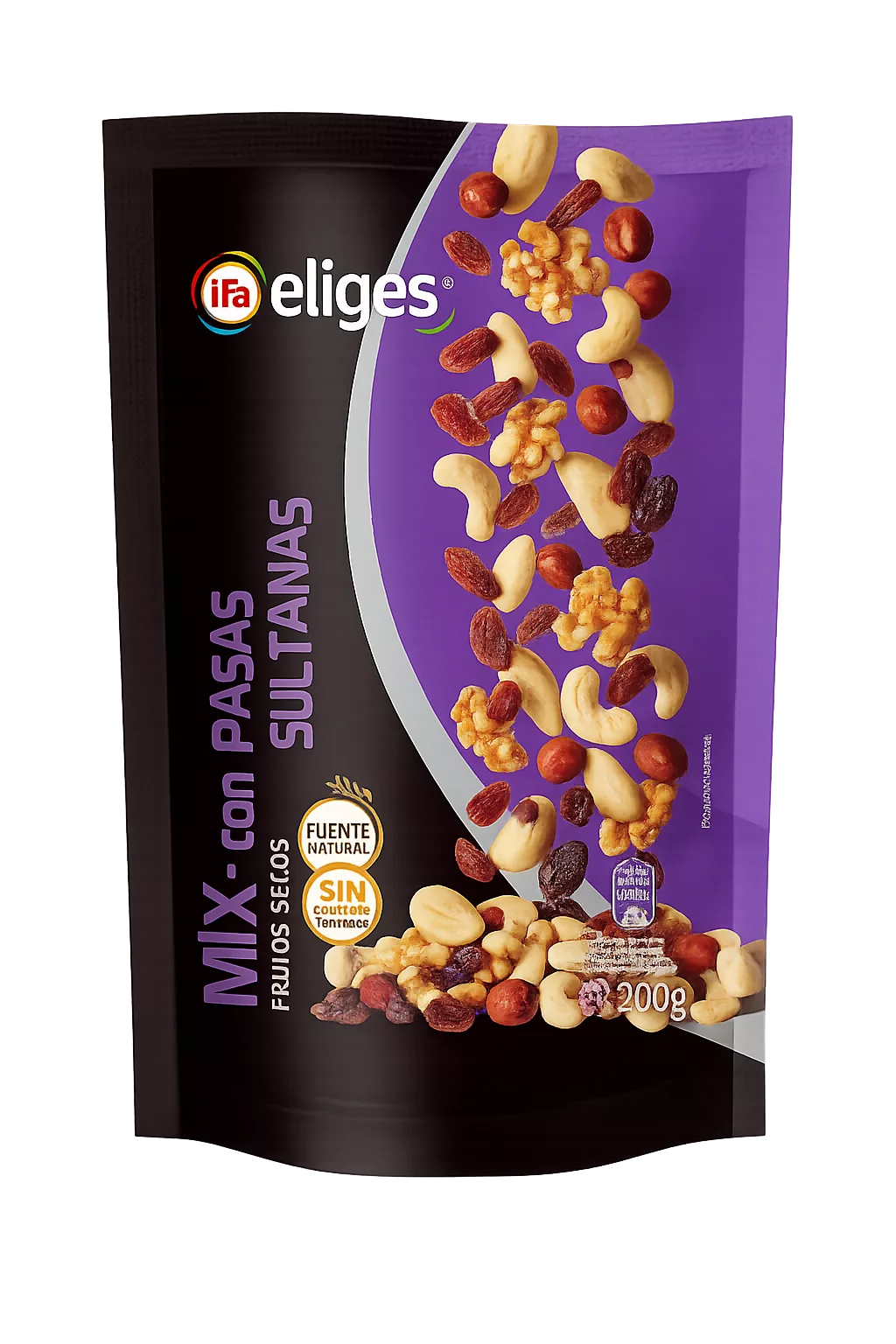 ChatGPT Image 17 jul 2026, 13_30_27 Mix Frutos Secos c/Pasas Sul (Ifa Eliges) 200g