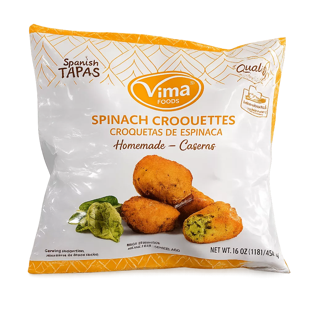 ChatGPT Image 24 may 2026, 10_11_56 Croquetas de Espinaca - Caseras (Vima) 500g