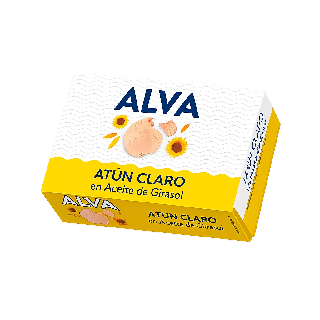 ChatGPT Image 24 may 2026, 15_15_32 Atún Claro en Aceite de Girasol (Alva) 190g
