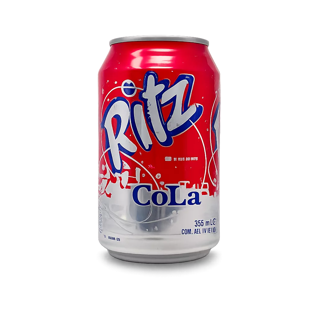 ChatGPT Image 9 jul 2026, 23_00_49 Refresco Cola (Ritz) Lata 33cl