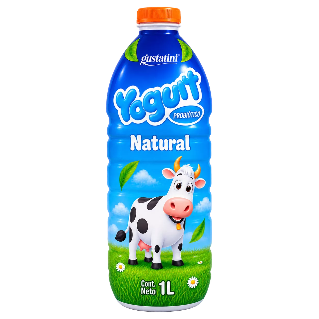 ChatGPT Image 9 ago 2026, 08_00_47 Yogurt Probiótico Natural (Gustatini) 1L