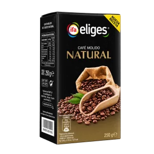 Café molido natural (Ifa Eliges) paquete de 250 g