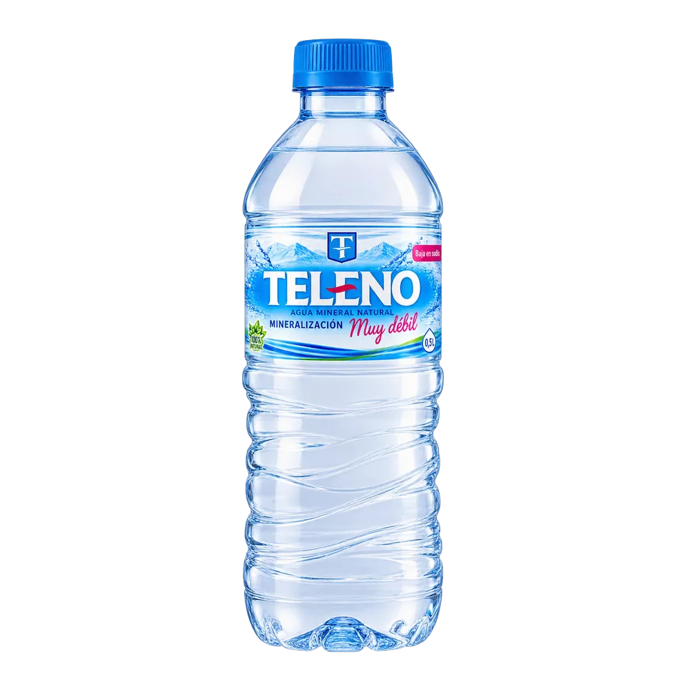 1310000051 Agua mineral (Teleno) 0.5 l - MercoCaribe