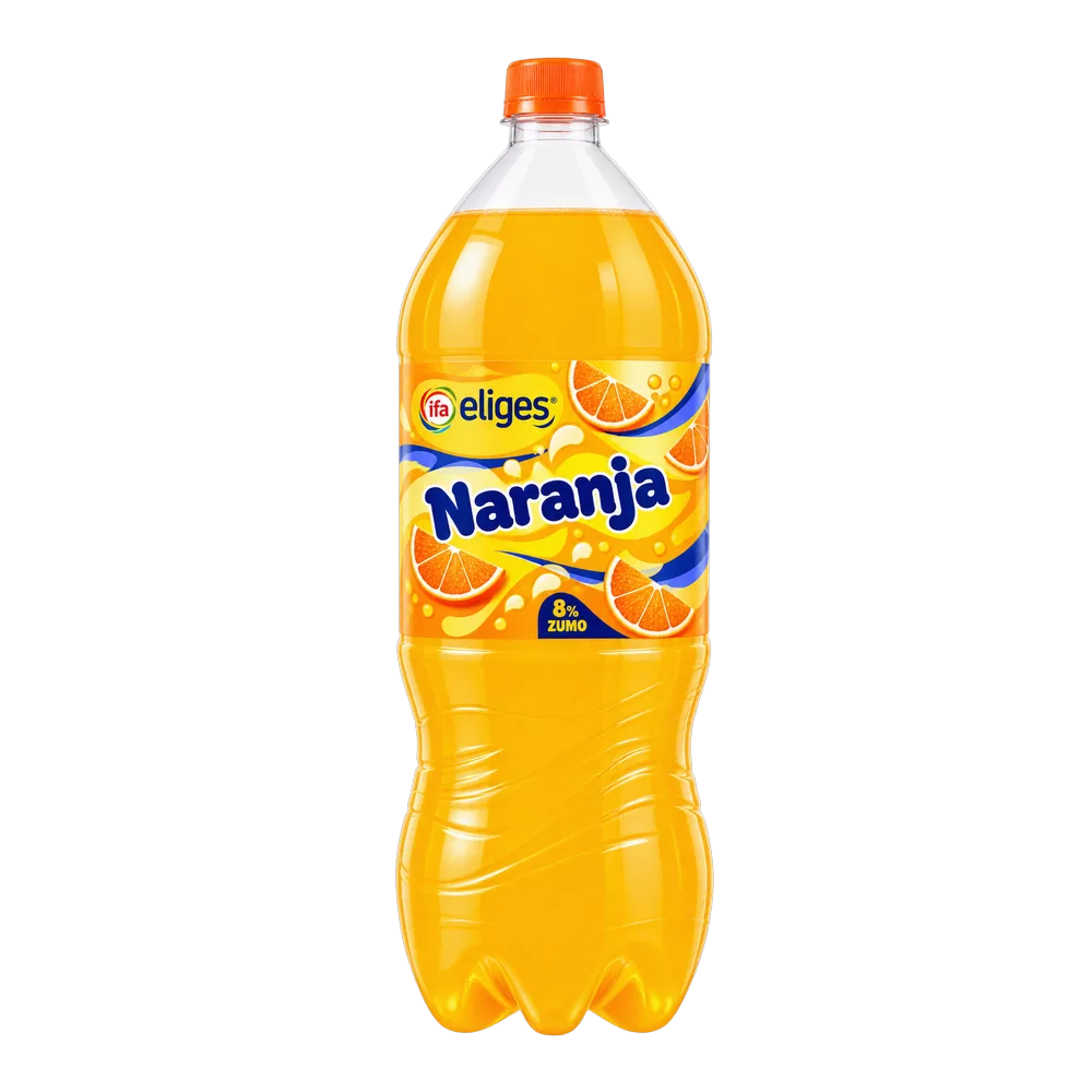1310170032 Refresco de naranja (Ifa Eliges) botella 2 l - MercoCaribe