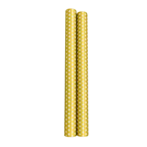 Rollo papel regalo lunares oro plata (AR) 70x200 cm