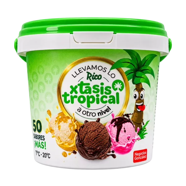 1213000242 Helado de Chocolate (xTasis Tropical) 3L - MercoCaribe