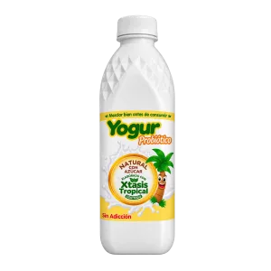 Yogurt natural probiótico (xTasis Tropical) 1 l